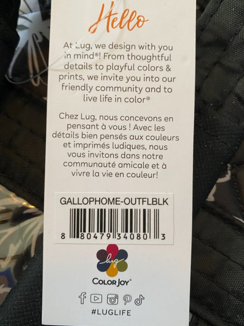 Lug Gallop Collapsible Carry-All Tote - Picture 4 of 7